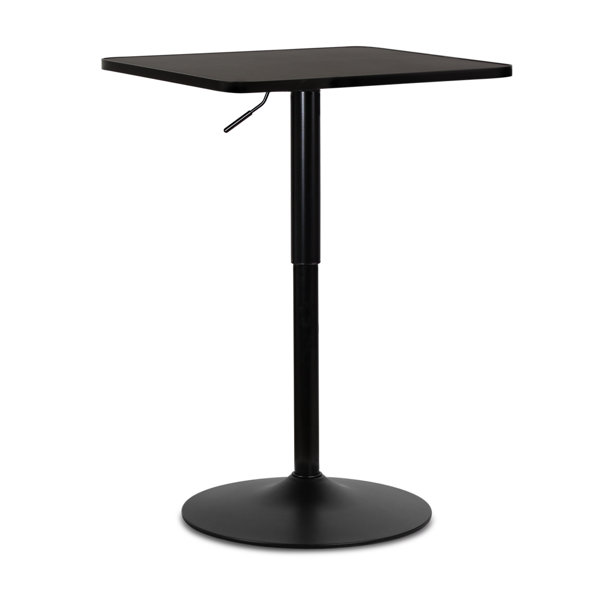 Ebern Designs Modern Tall Square Pub Table Heightadjustable Bar Table